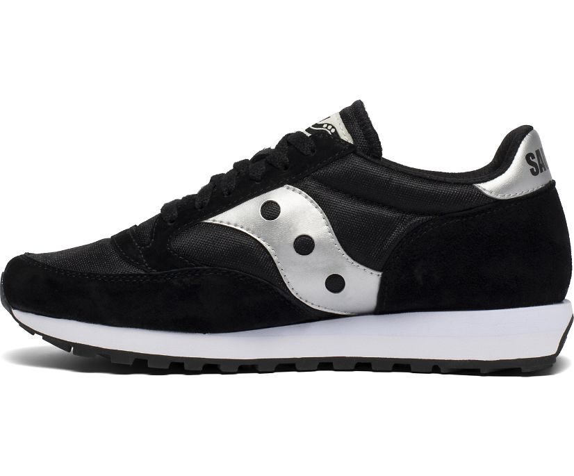 Women's Saucony Jazz 81 Originals Black / Silver | Singapore 023VRWD